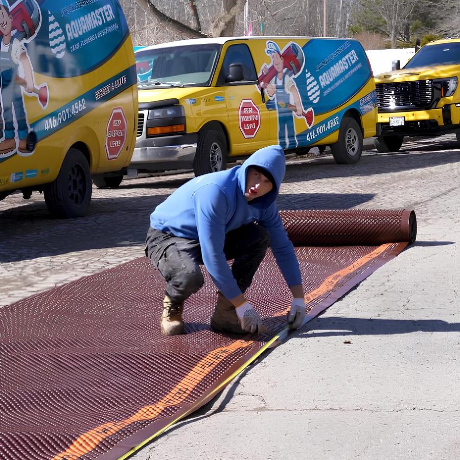 basement waterproofing process